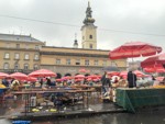 Market in Zagreb, Croatia